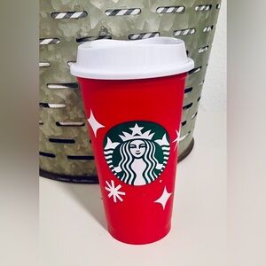 Starbucks - 25th Anniversary - 2022 - Holiday Red Cup - Reusable